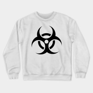 Biohazard Black Crewneck Sweatshirt